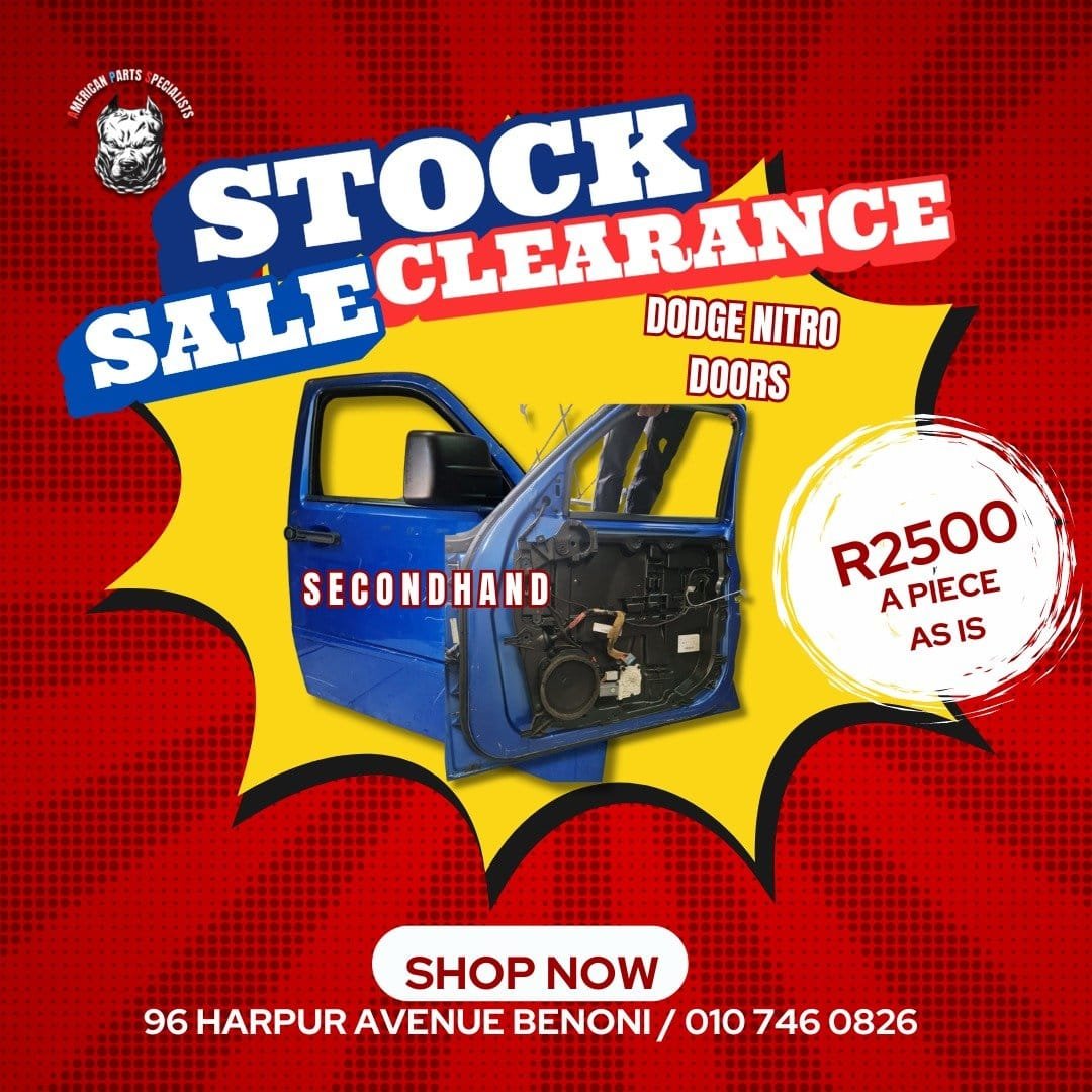 🚗✨Jeep Chrysler & Dodge Secondhand Doors On Clearance Sale