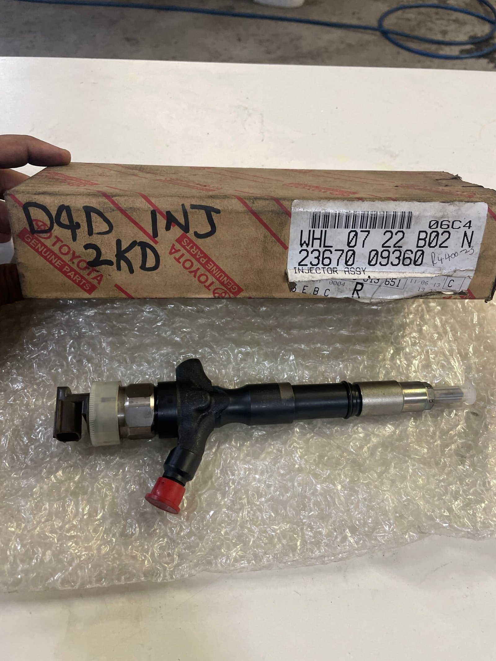 Toyota Hilux/Quantum Injector D4D 2KD