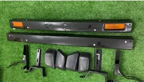 Toyota Corolla ke70 original front and rear bumpers with corners and brackets used good condition