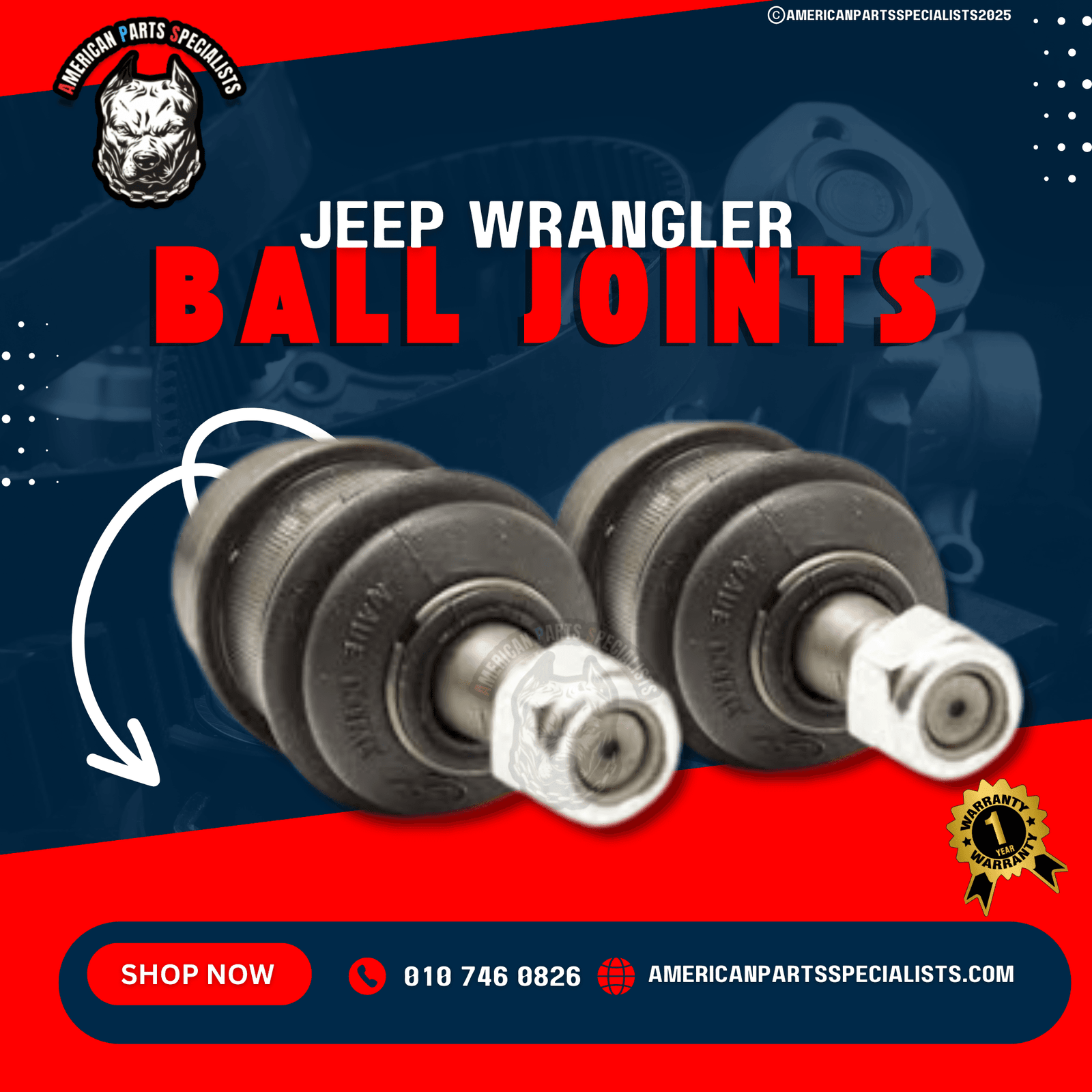 Jeep Ball Joints For Sale