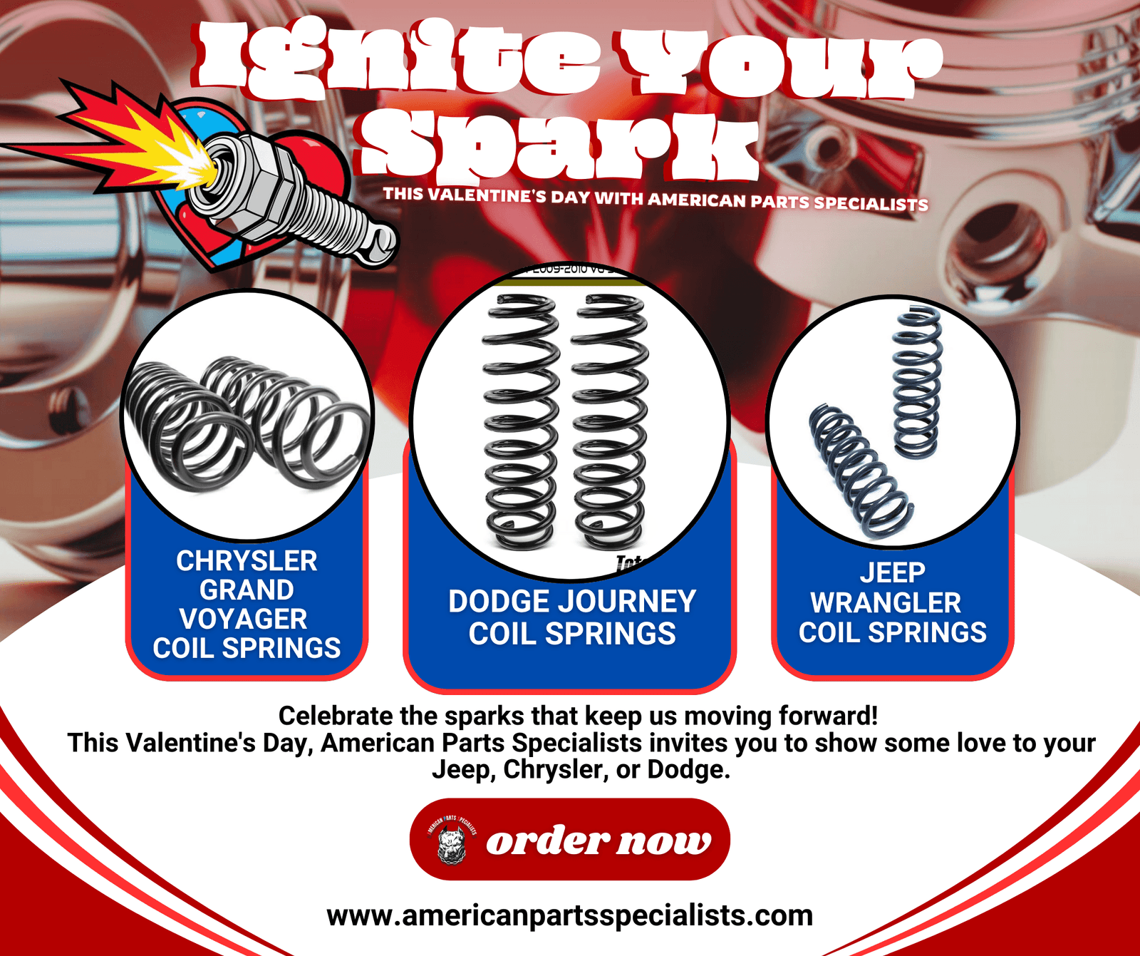 ✨Ignite Your Spark Our Premium Coil Springs ! 🔧❤️