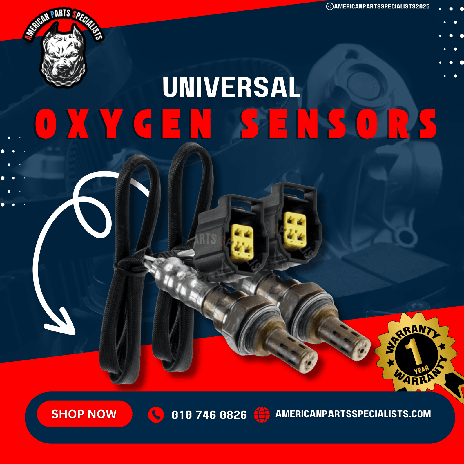 Jeep, Chrysler & Dodge Sensors For Sale