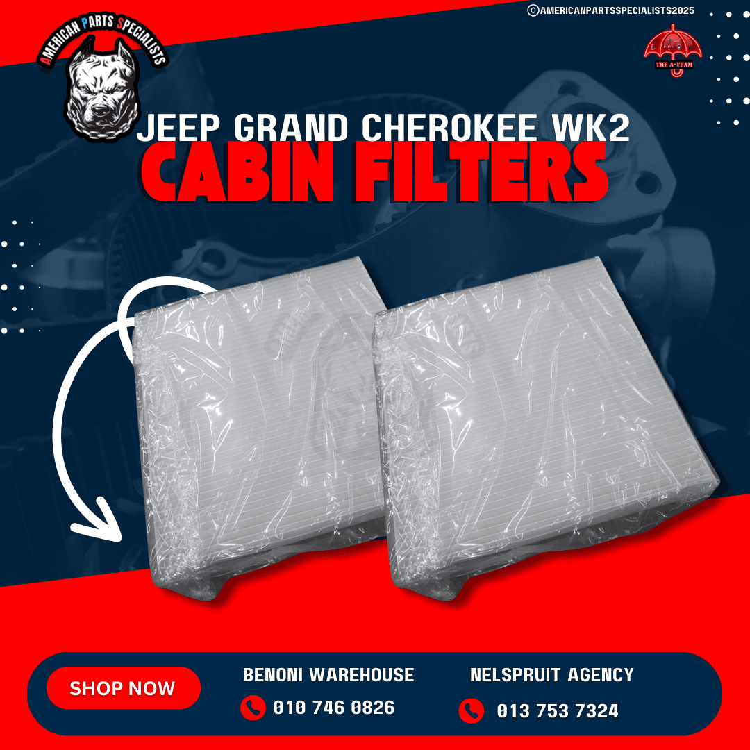 Jeep Grand Cherokee WK2 Cabin Filters For Sale