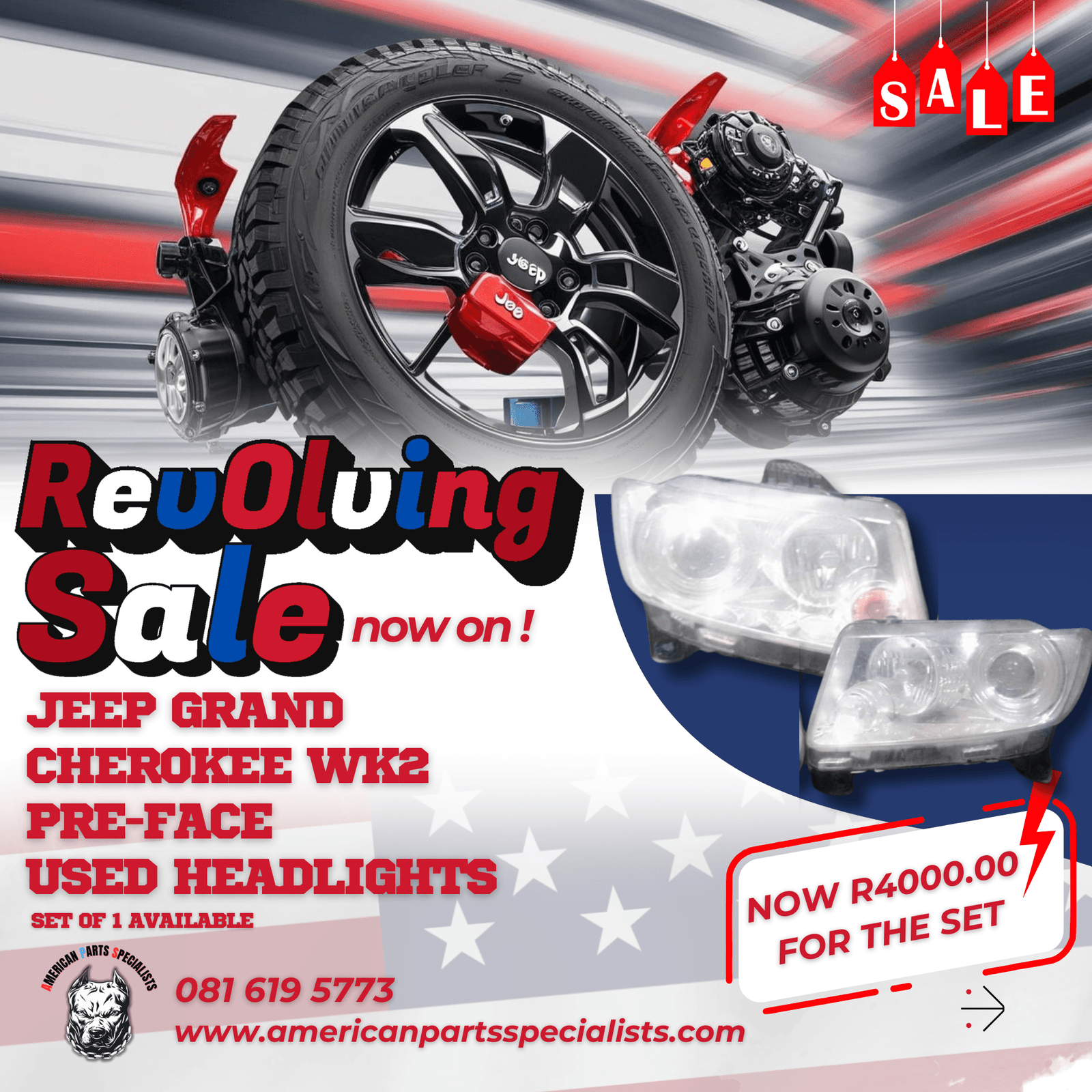 Jeep Parts & Spares For Sale