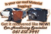 Is your car roof lining material sagging?