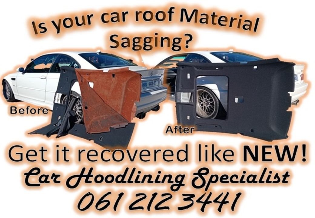 Is your car roof lining material sagging?