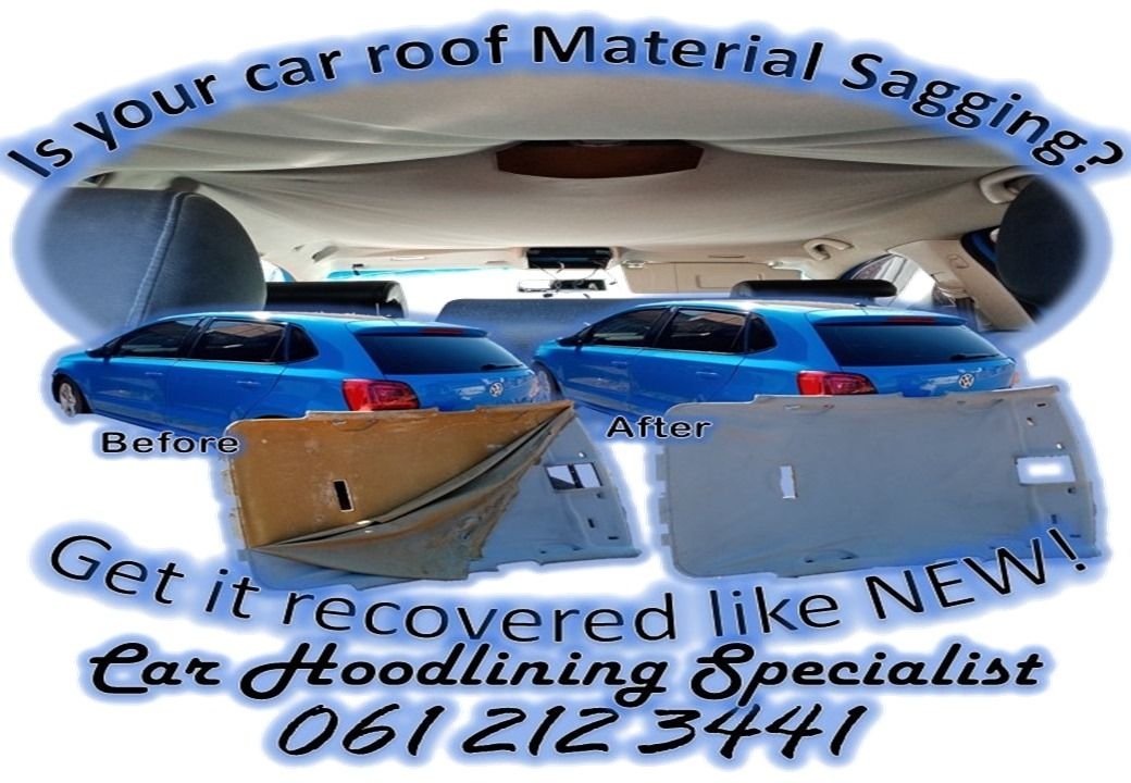 Is your car roof lining material sagging?