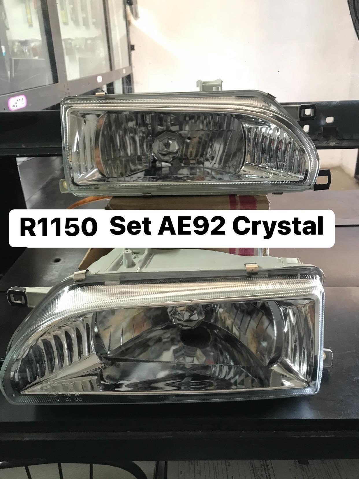 Toyota AE92 Crystal Headlights Set