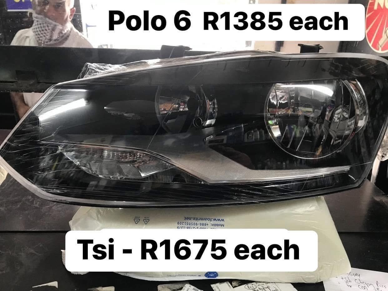 Polo 6 TSI Headlights
