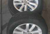 14inches VW Polo Mag Rims and Tyres for sale
