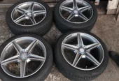 Mercedes-Benz mag rims and tyres 18inches