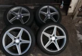 Mercedes-Benz mag rims and tyres 18inches