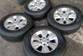 TOYOTA HILLUX MAG RIMS AND TYRES FOR SALE