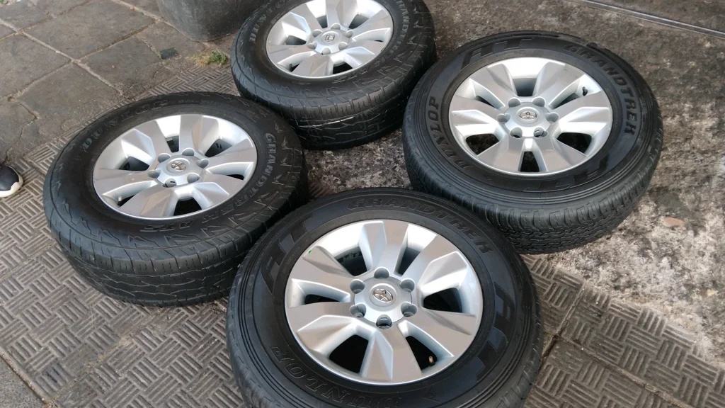 TOYOTA HILLUX MAG RIMS AND TYRES FOR SALE