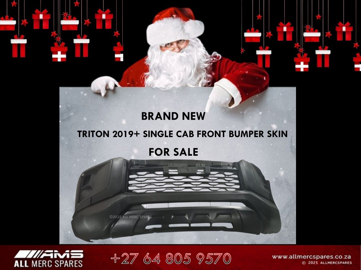 New Mitsubishi Triton 2019+ Single Cab Front Bumper Skin