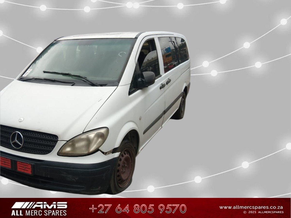 Stripping Mercedes Vito 115 CDI 2010 (Manual Diesel)