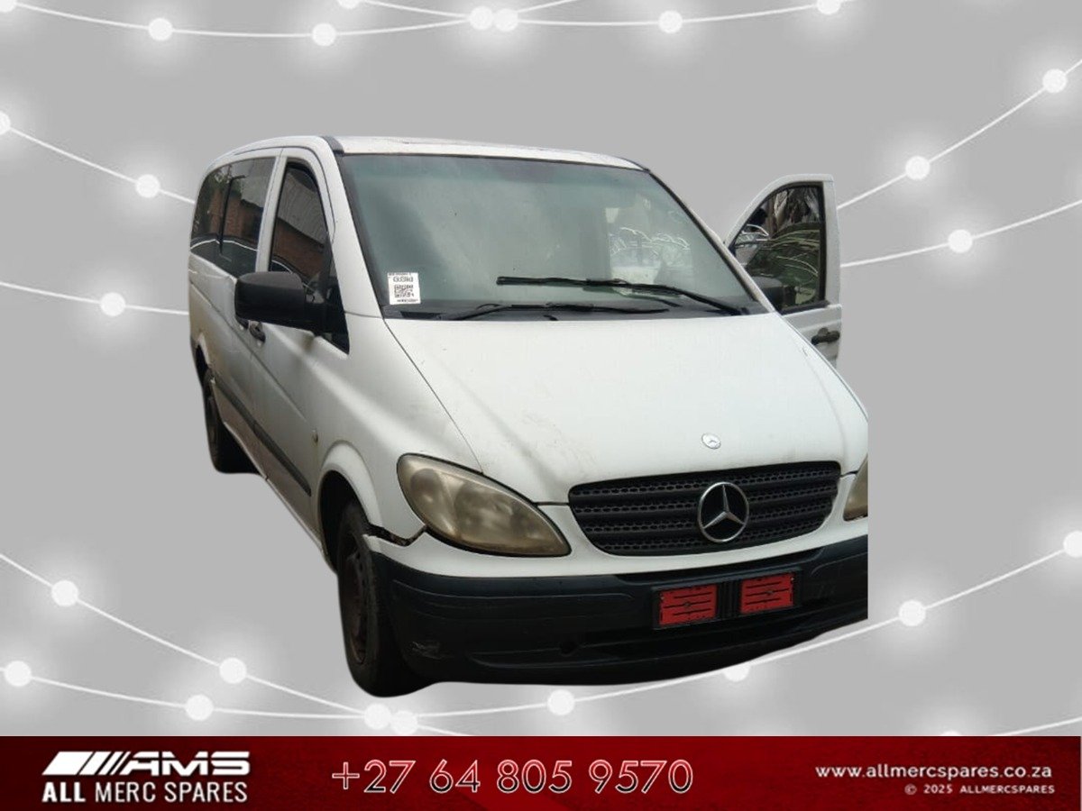 Stripping Mercedes Vito 115 CDI 2010 (Manual Diesel)