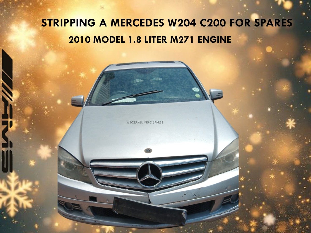 MERCEDES AMG 2010 MODEL – STRIPPING FOR SPARES (M271 ENGINE)