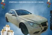🔥 STRIPPING MERCEDES E250 CGI 2011 – PARTS AVAILABLE 🔥