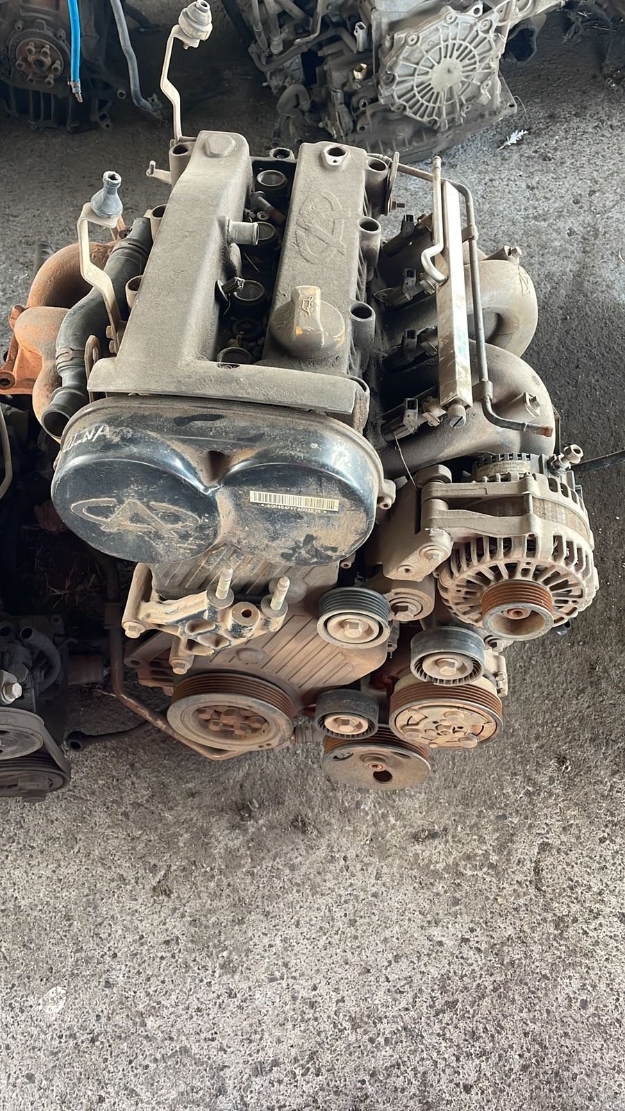 Chery Tigo 2.0 engine