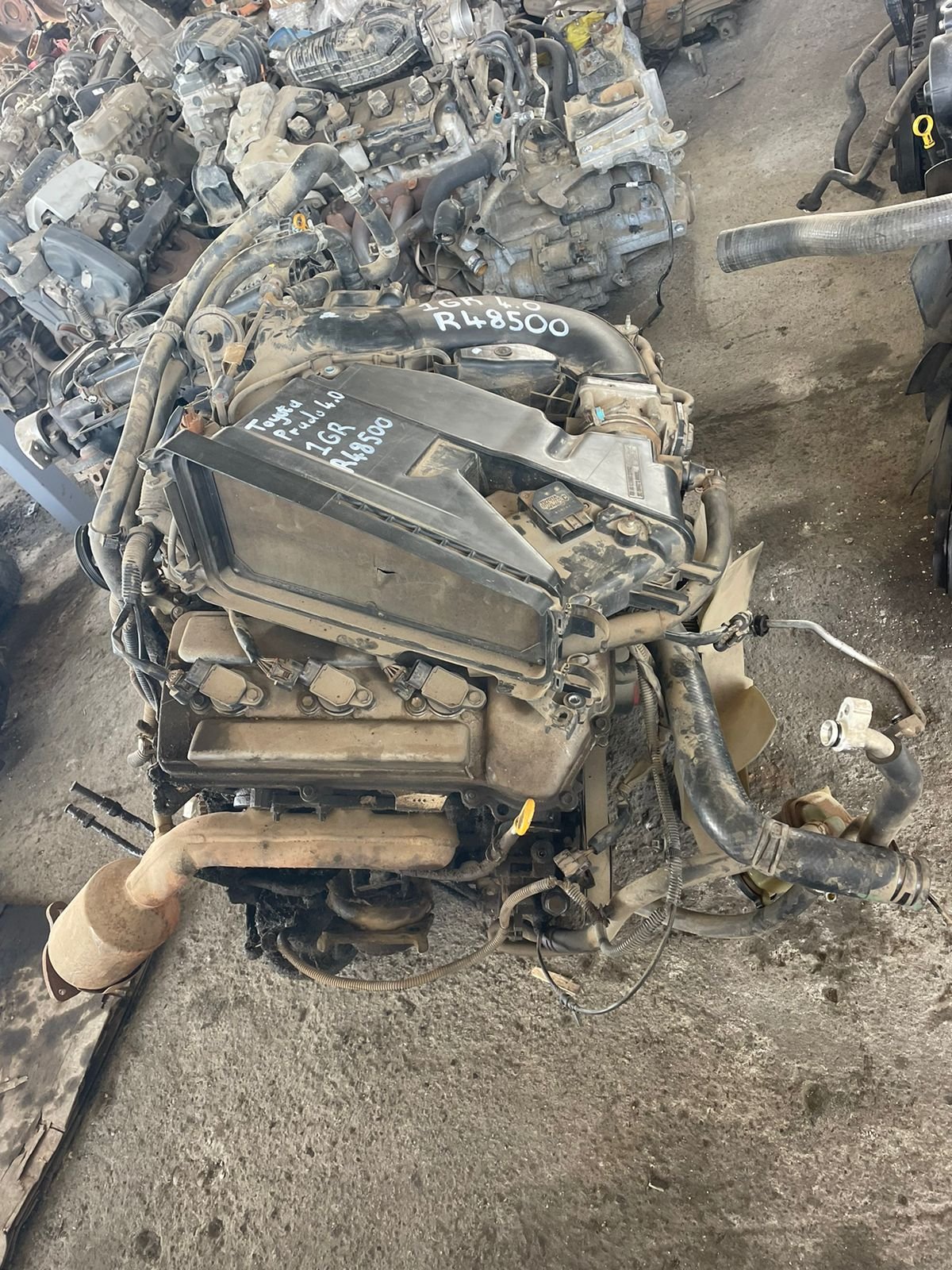 Toyota Prado 1GR 4.0 engine available