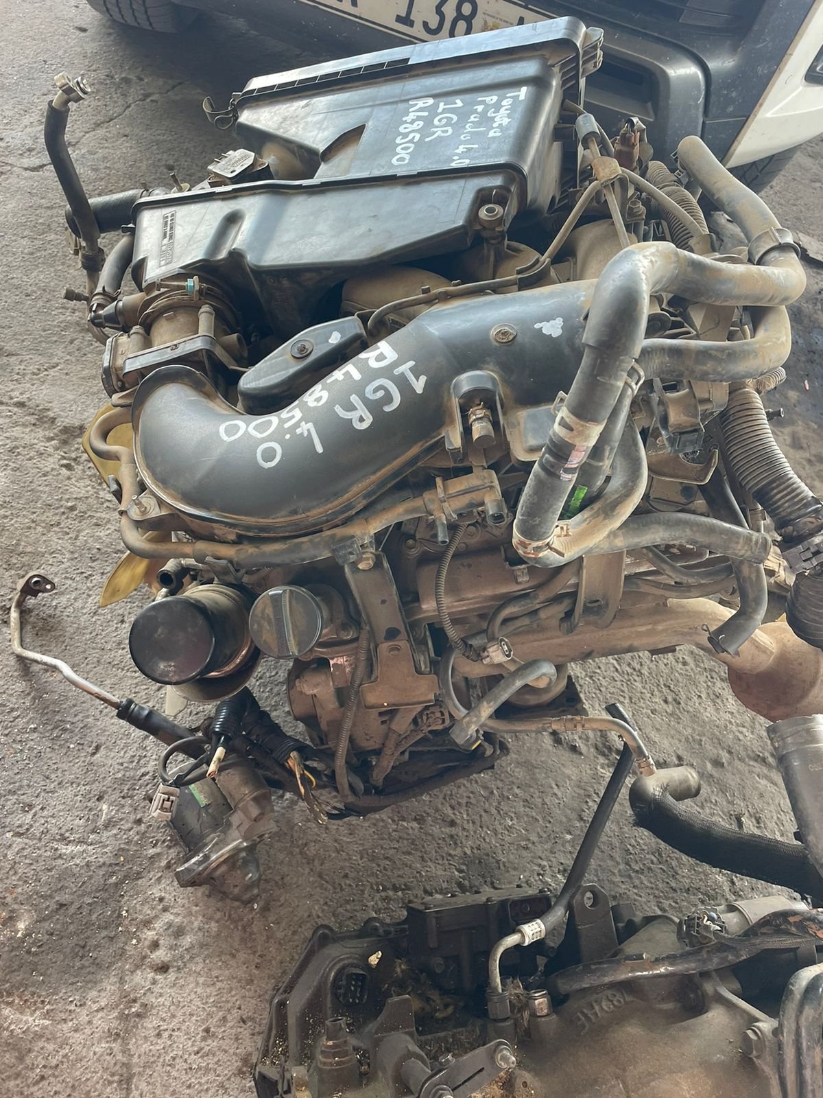 Toyota Prado 1GR 4.0 engine available