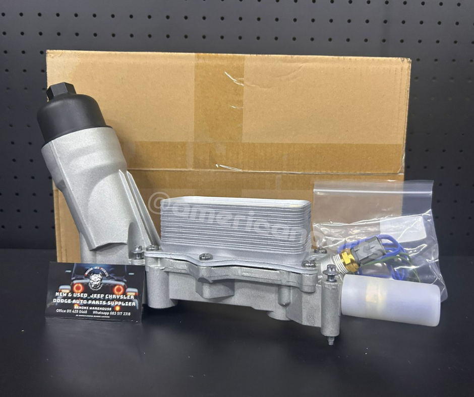 Jeep 3.6 Aluminium Oil Coolers with Temperature & Oil Pressure Sensors