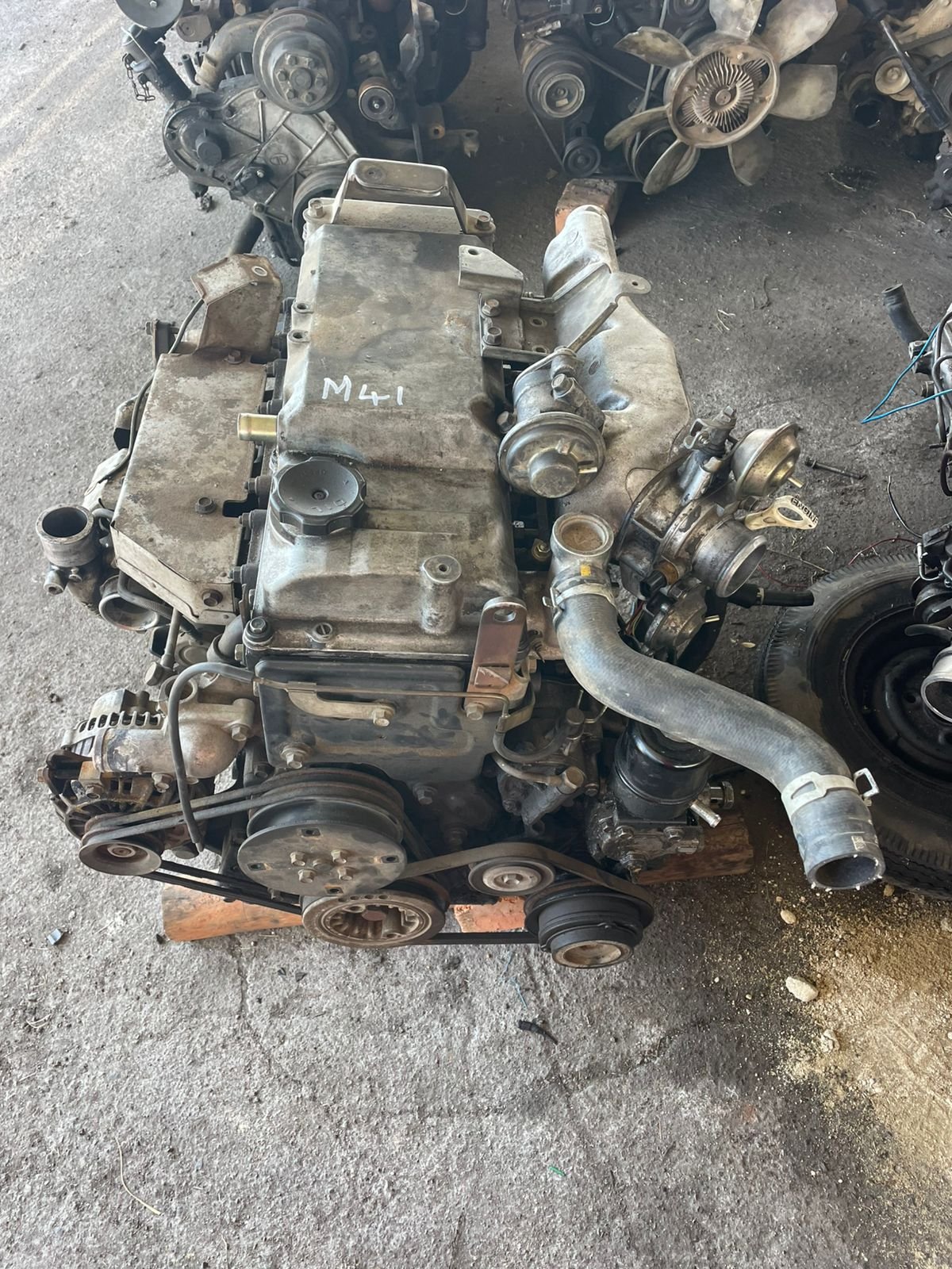 Mitsubishi Pajero 4M41 engine available