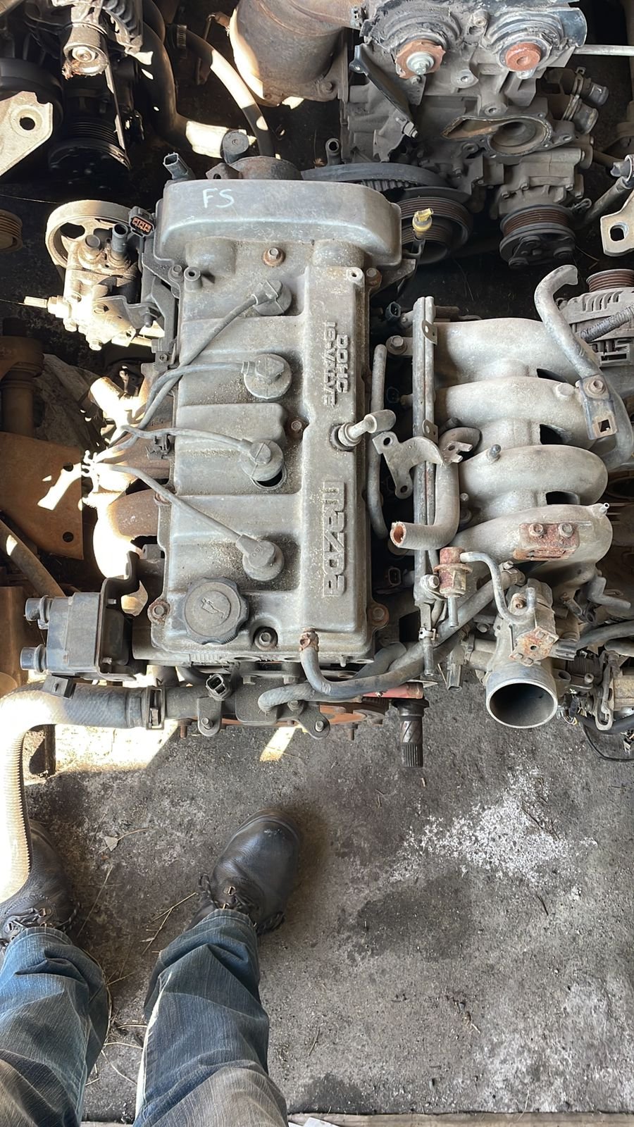 Mazda 626 FS 2.0 liter engine available