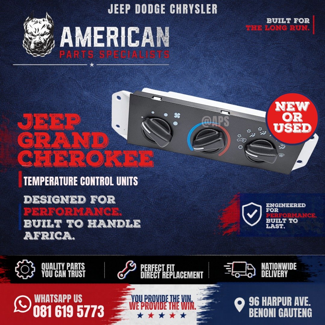 Jeep Grand Cherokee Temperature Control Units