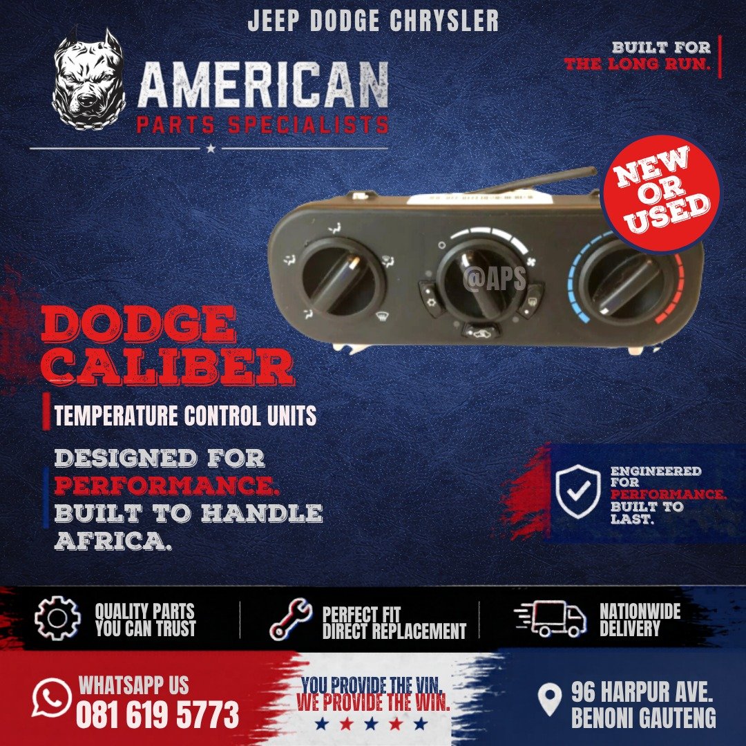 Dodge Caliber Temperature Control Units