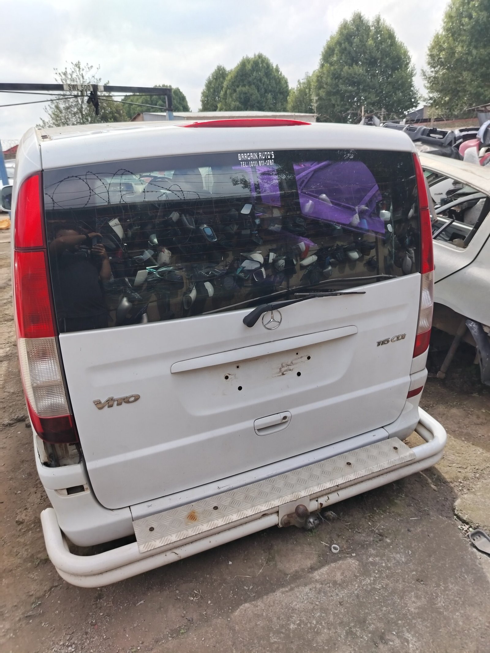 Mercedes vito striping for parts
