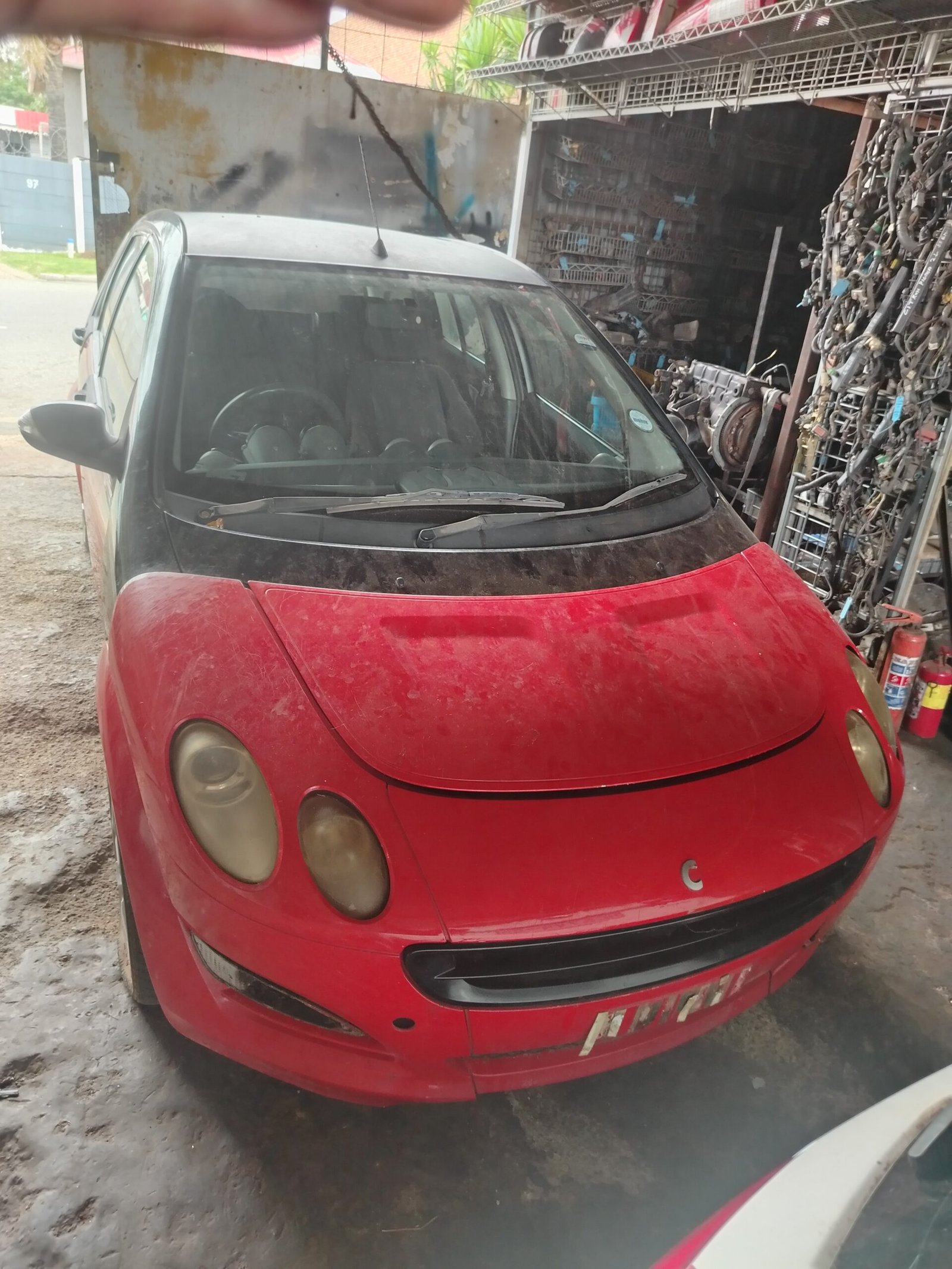 Smart four 4 striping for parts