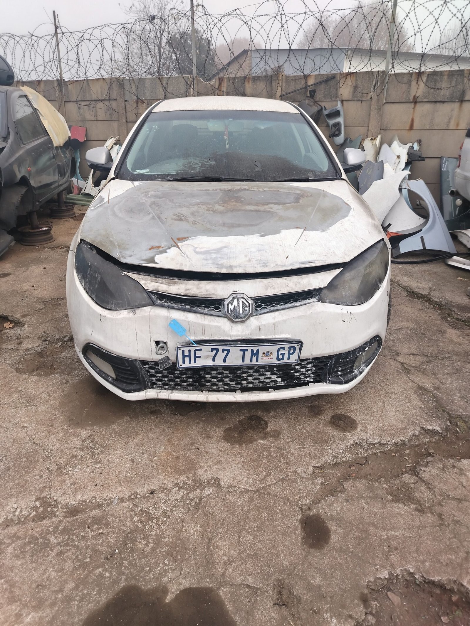 MG6 striping for parts
