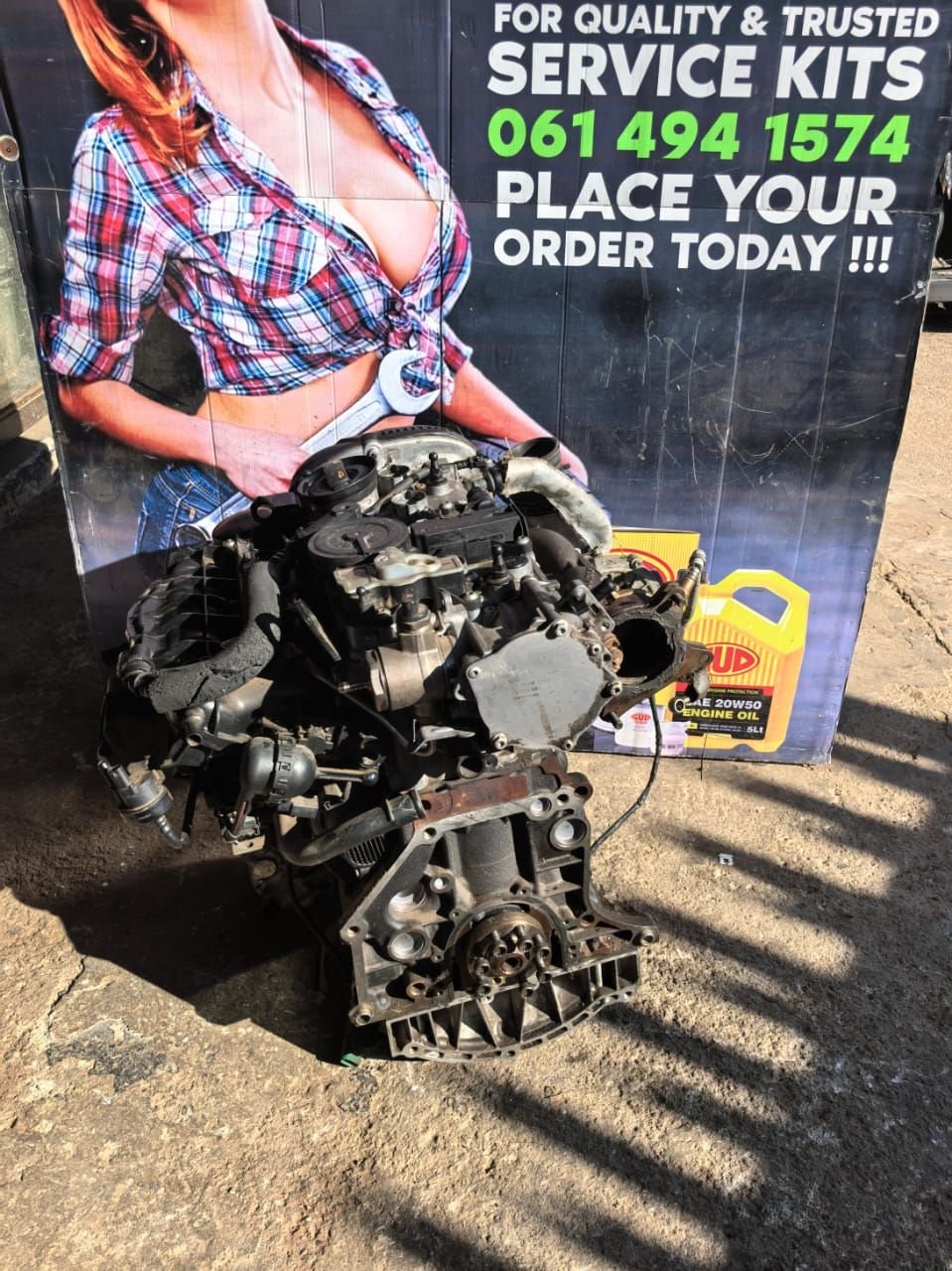 CDH motor 1.8Tfsi low mileage engine complete