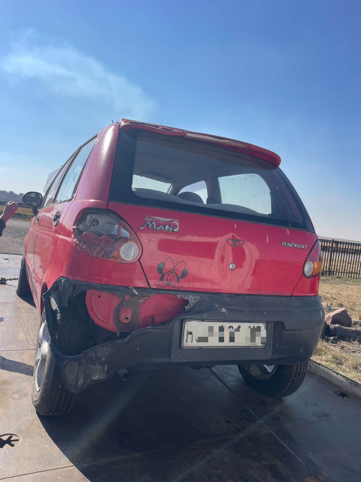 Daewoo Matiz stripping for parts