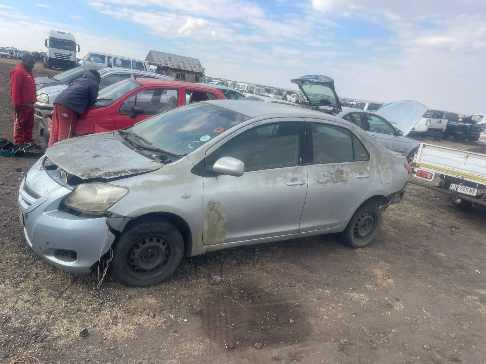Toyota Yaris stripping for spares and parts