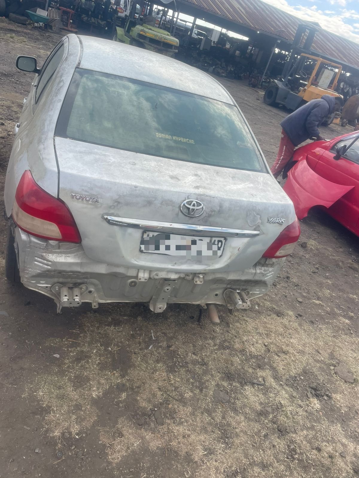 Toyota Yaris stripping for spares and parts