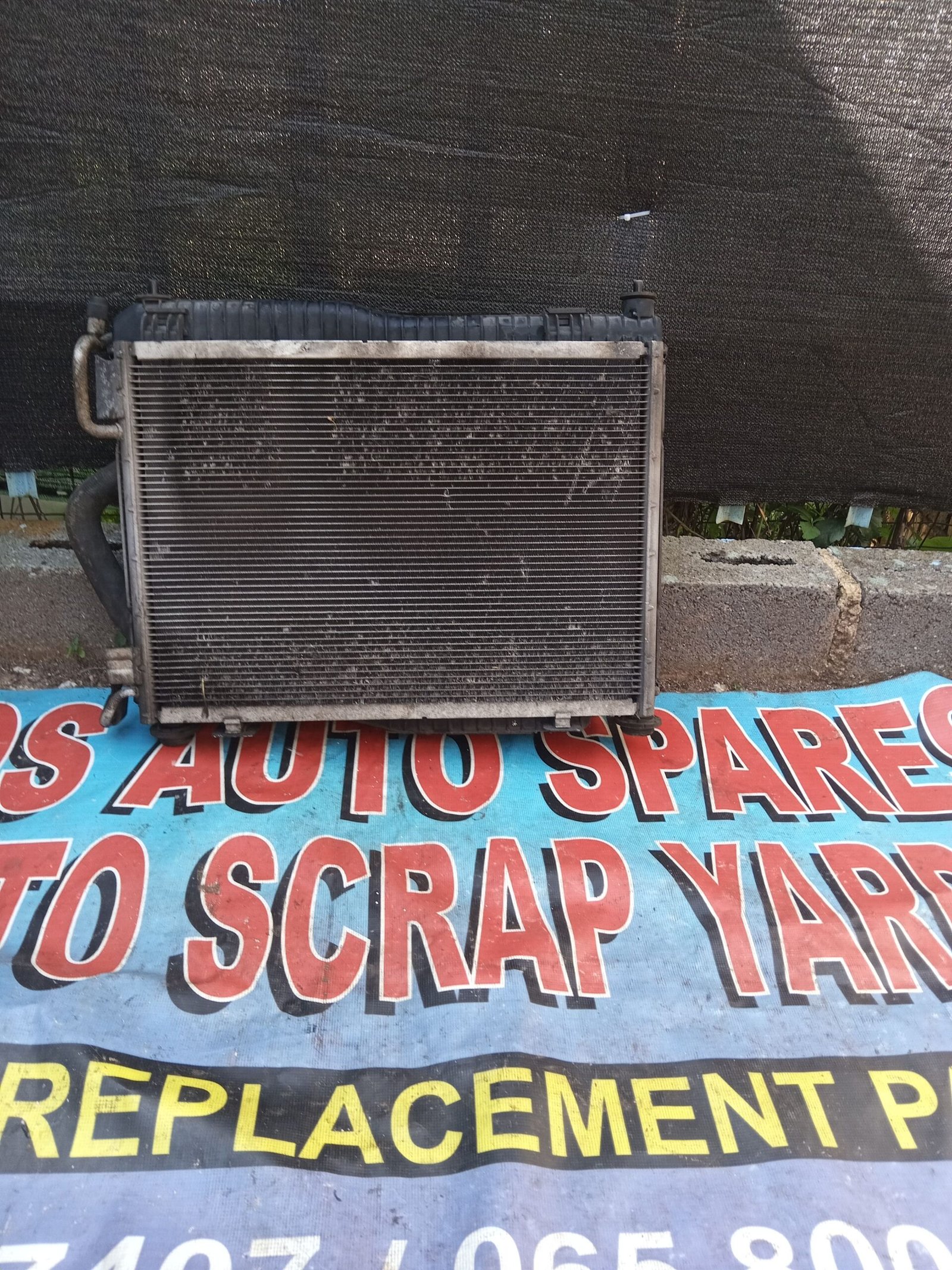Ford Fiesta 1.0 EcoBoost radiator rack