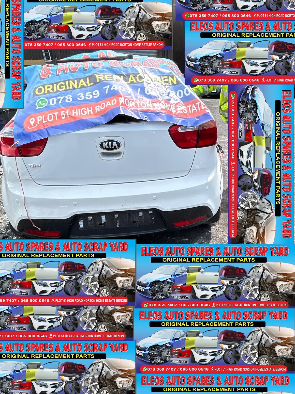2014 KIA RIO STRIPPING FOR PARTS