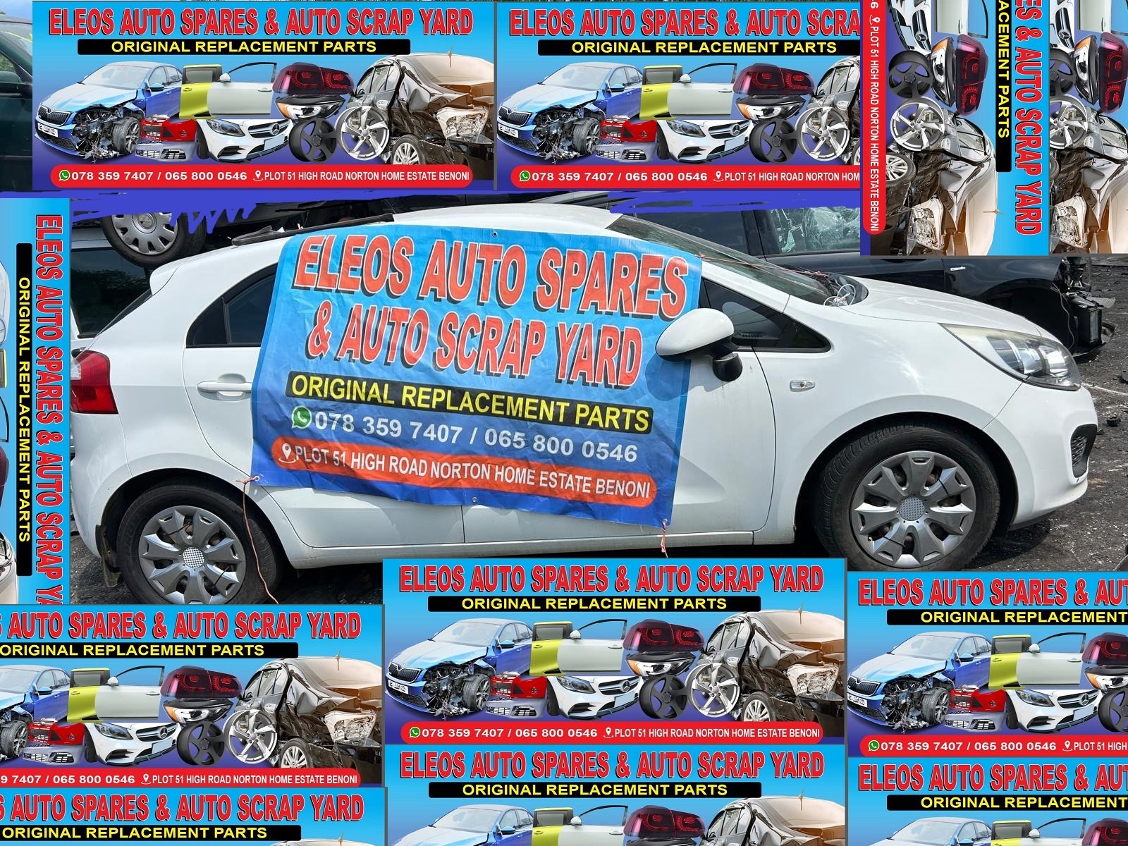 2014 KIA RIO STRIPPING FOR PARTS