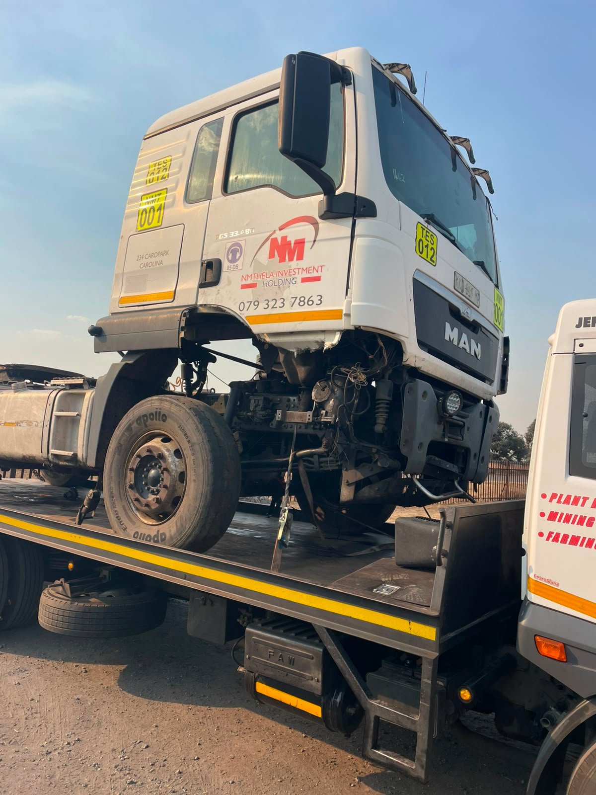 MAN TGS stripping for parts