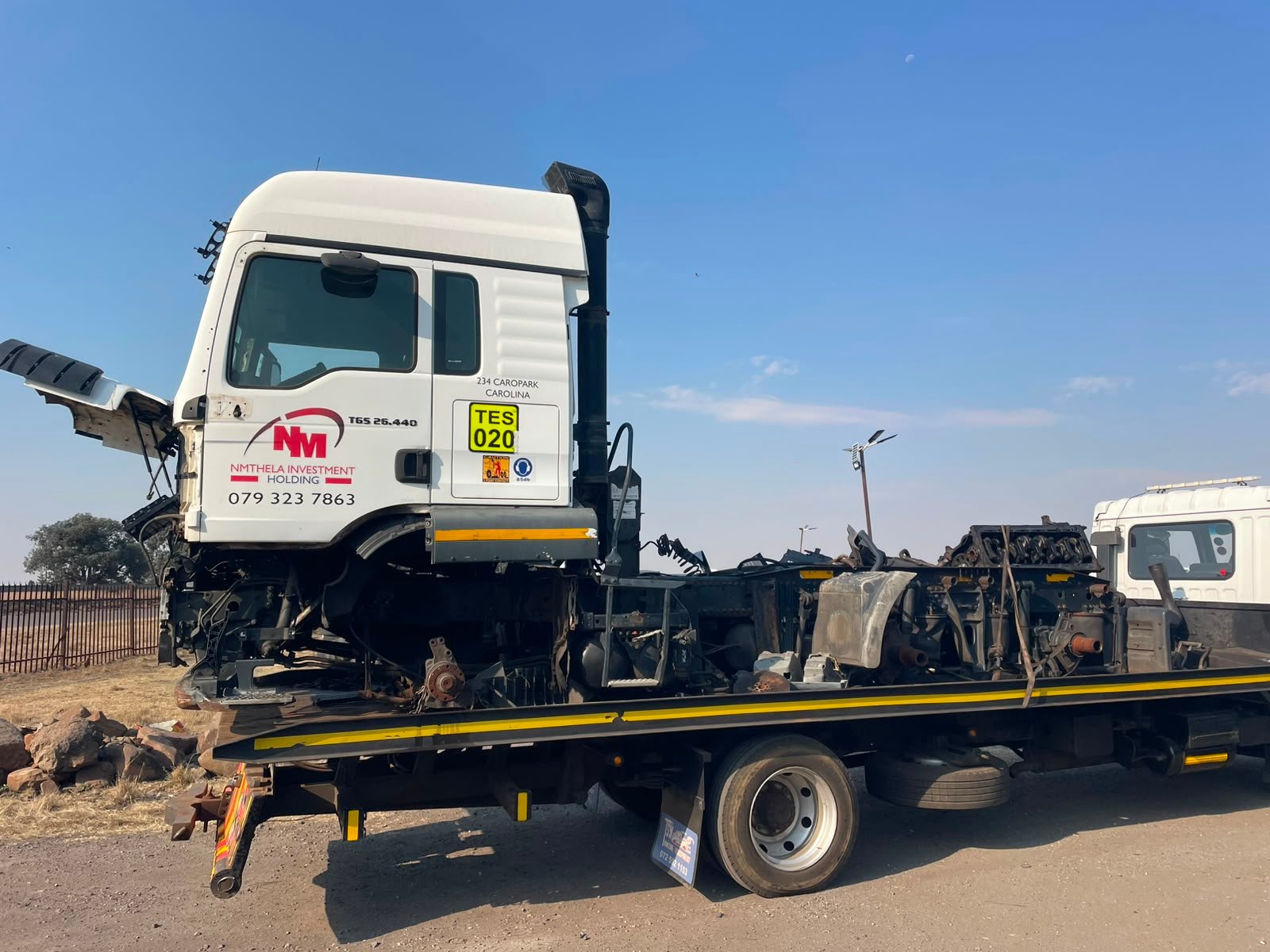 MAN TGS stripping for parts