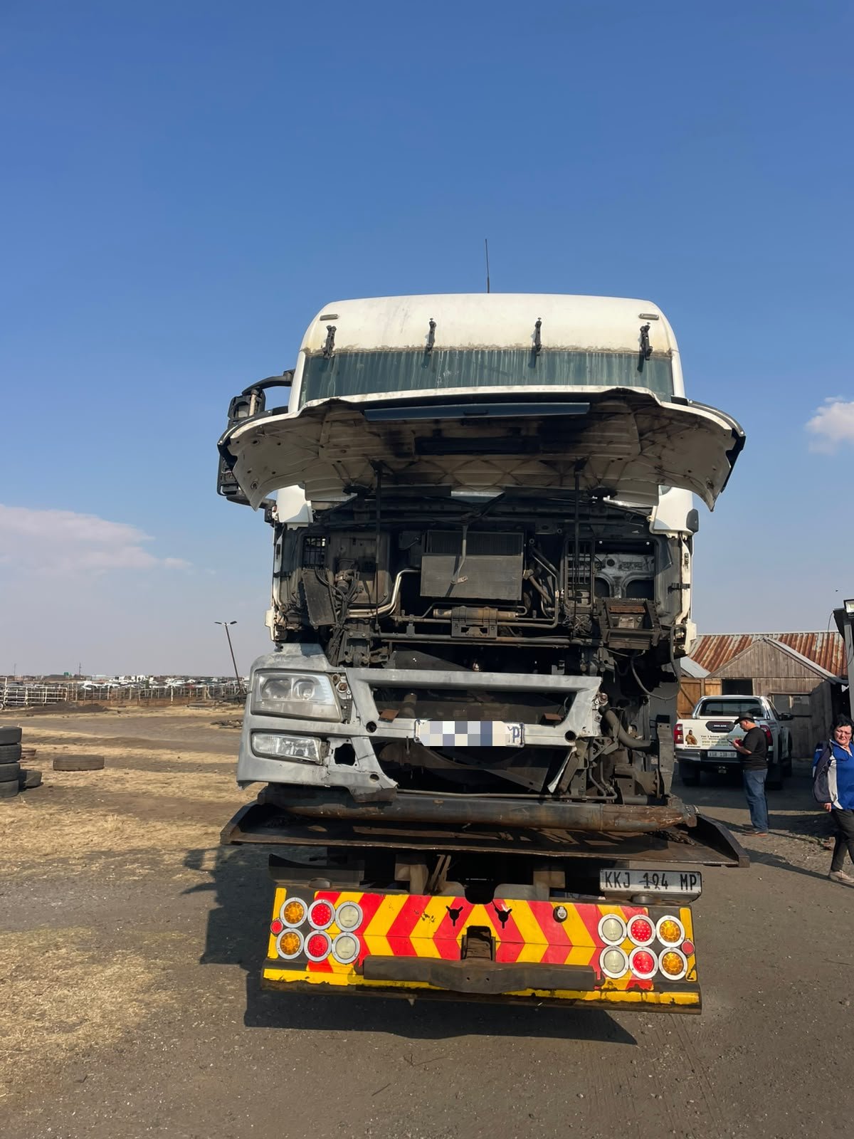 MAN TGS stripping for parts