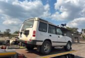Land Rover stripping for parts