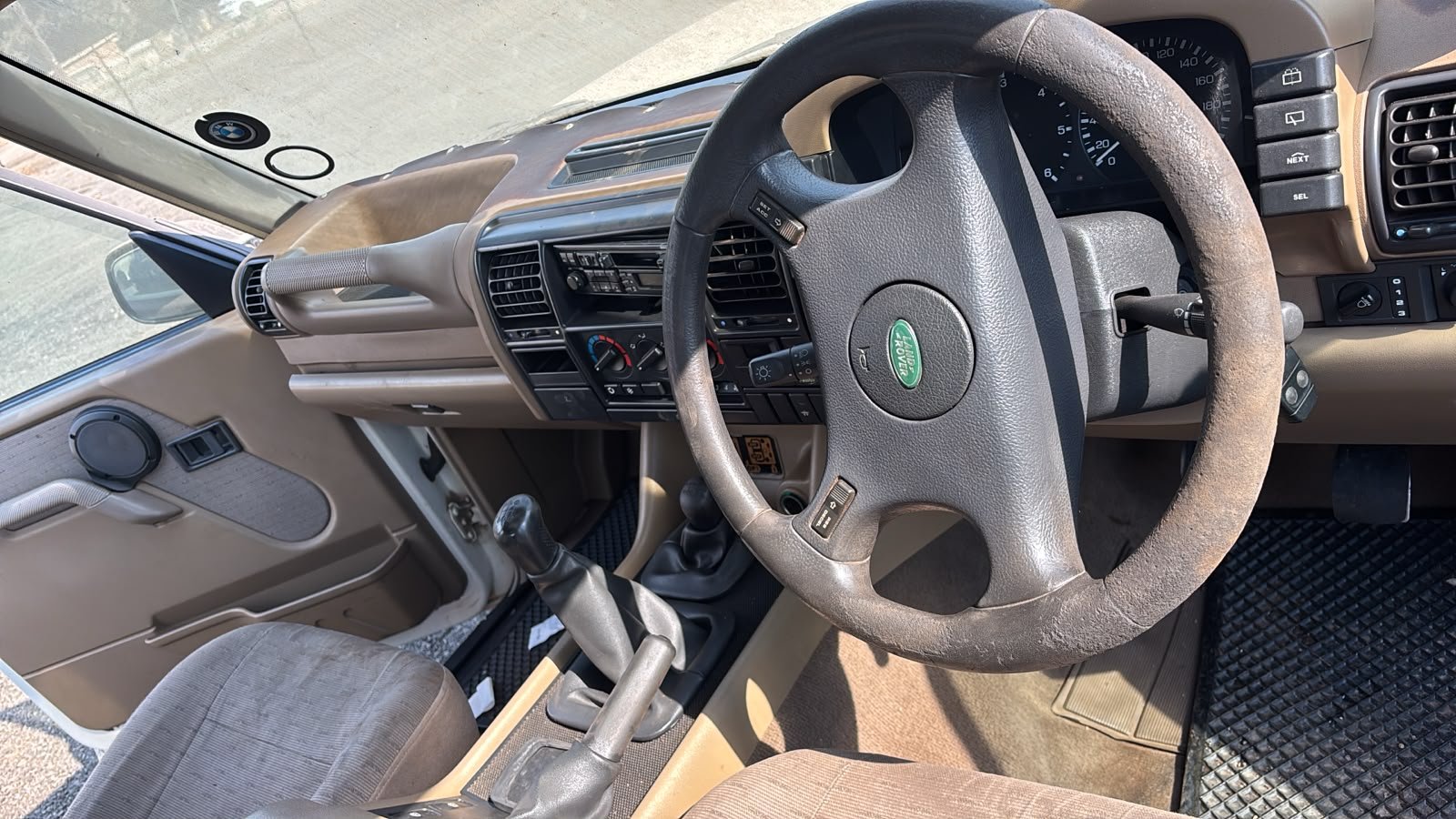 Land Rover stripping for parts