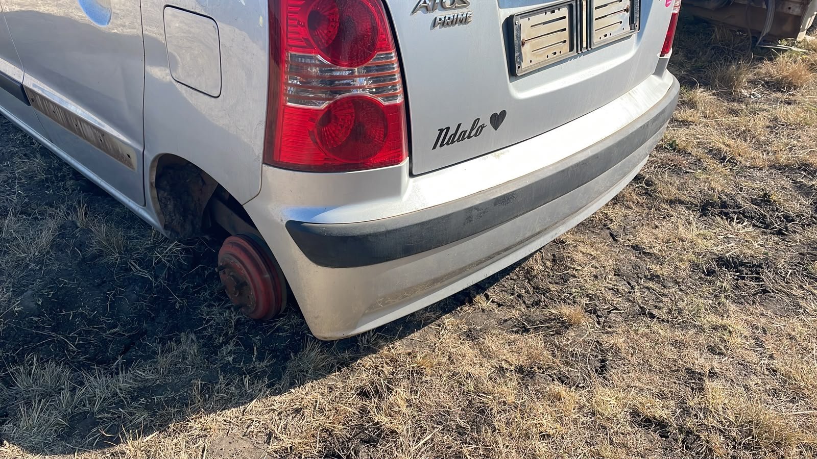 Hyundai Atos Prime rear bumper