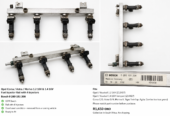4 × Bosch 0280158501 Injectors + Bosch Fuel Rail
 0 280 158 501