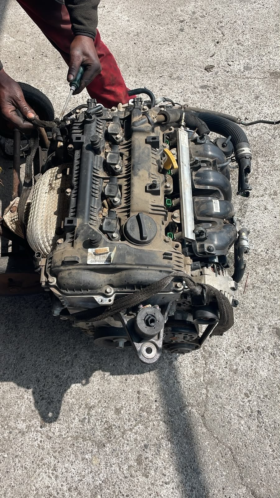 Hyundai Tucson G4NA engine