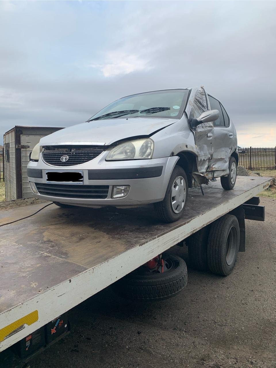 Tata Indica stripping for parts